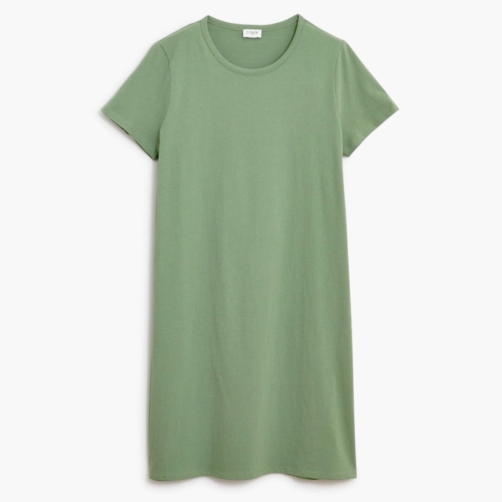 J. Crew Sage Green Mini Dress